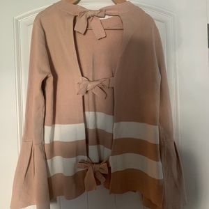 Rachel Roy Open Back Sweater